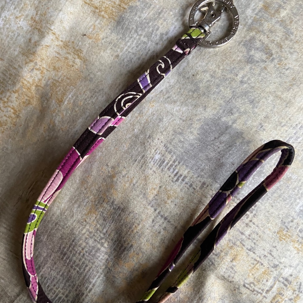 Vera Bradley Key Chain or Lanyard Clip